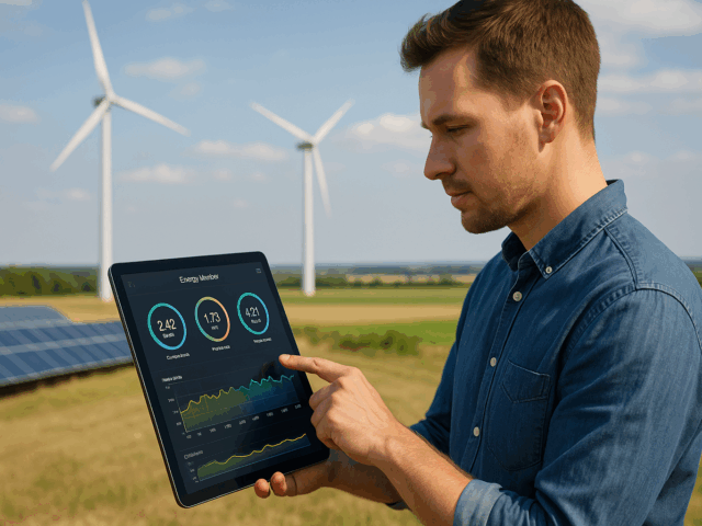 Erneuerbare Energien in Echtzeit – Energiemonitor im neuen Design