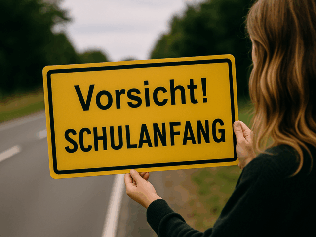 Appell zum Schulbeginn – Vorsicht ist geboten