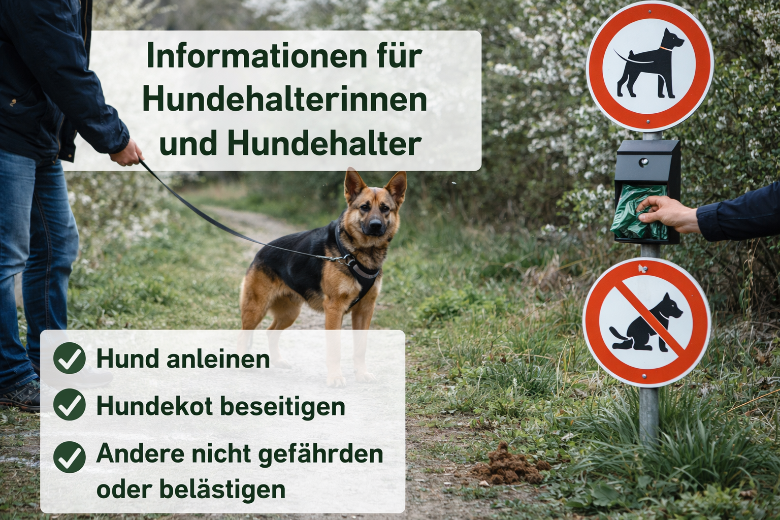 Informationen für Hundehalterinnen und Hundehalter