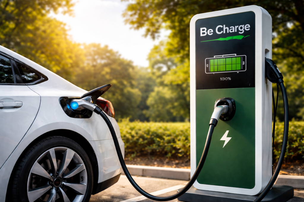 Neue E-Ladesäule am Rathaus in Betrieb – weiterer Ausbau geplant